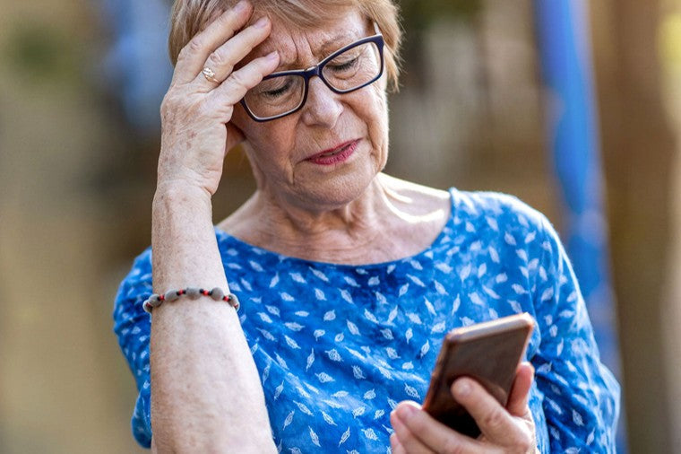 Er selv en mobiltelefon for svær?