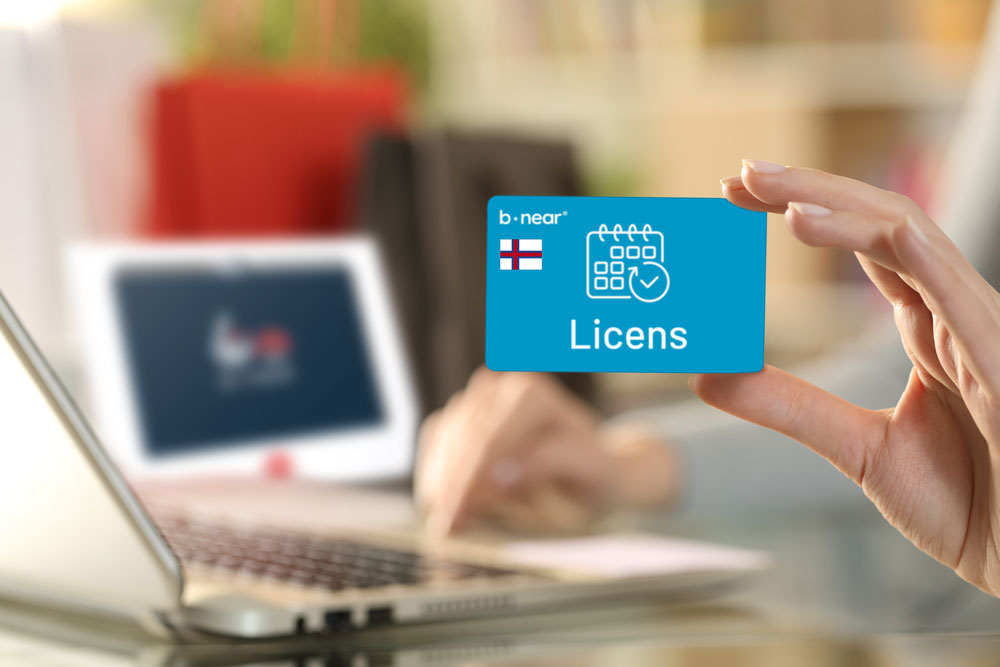 FO Licens måned / år inkl. data kort (For Færøske brugere)