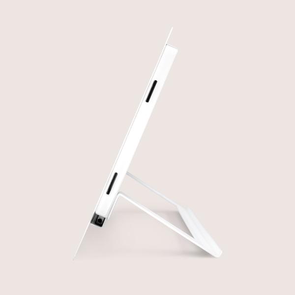 Den stationære - hvidt metalcover